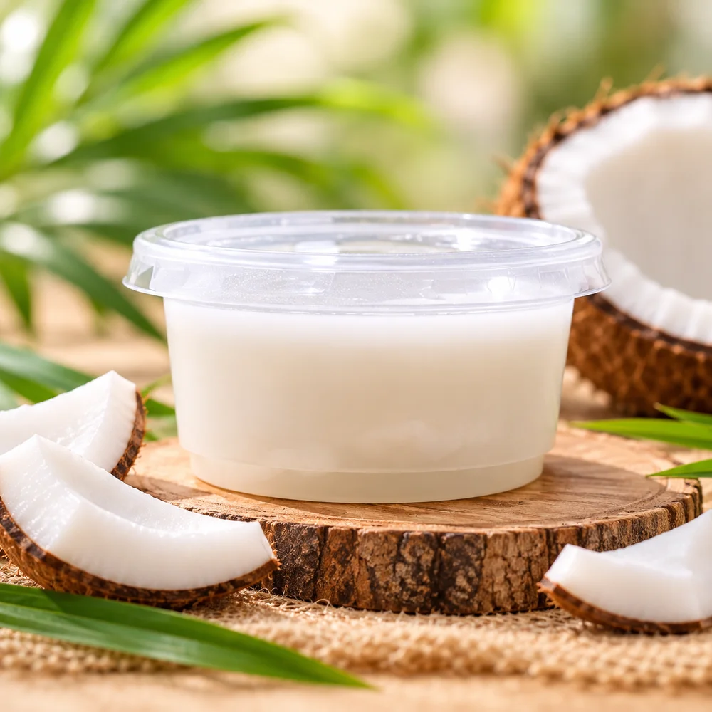 Hũ rau câu dừa trắng mềm mại